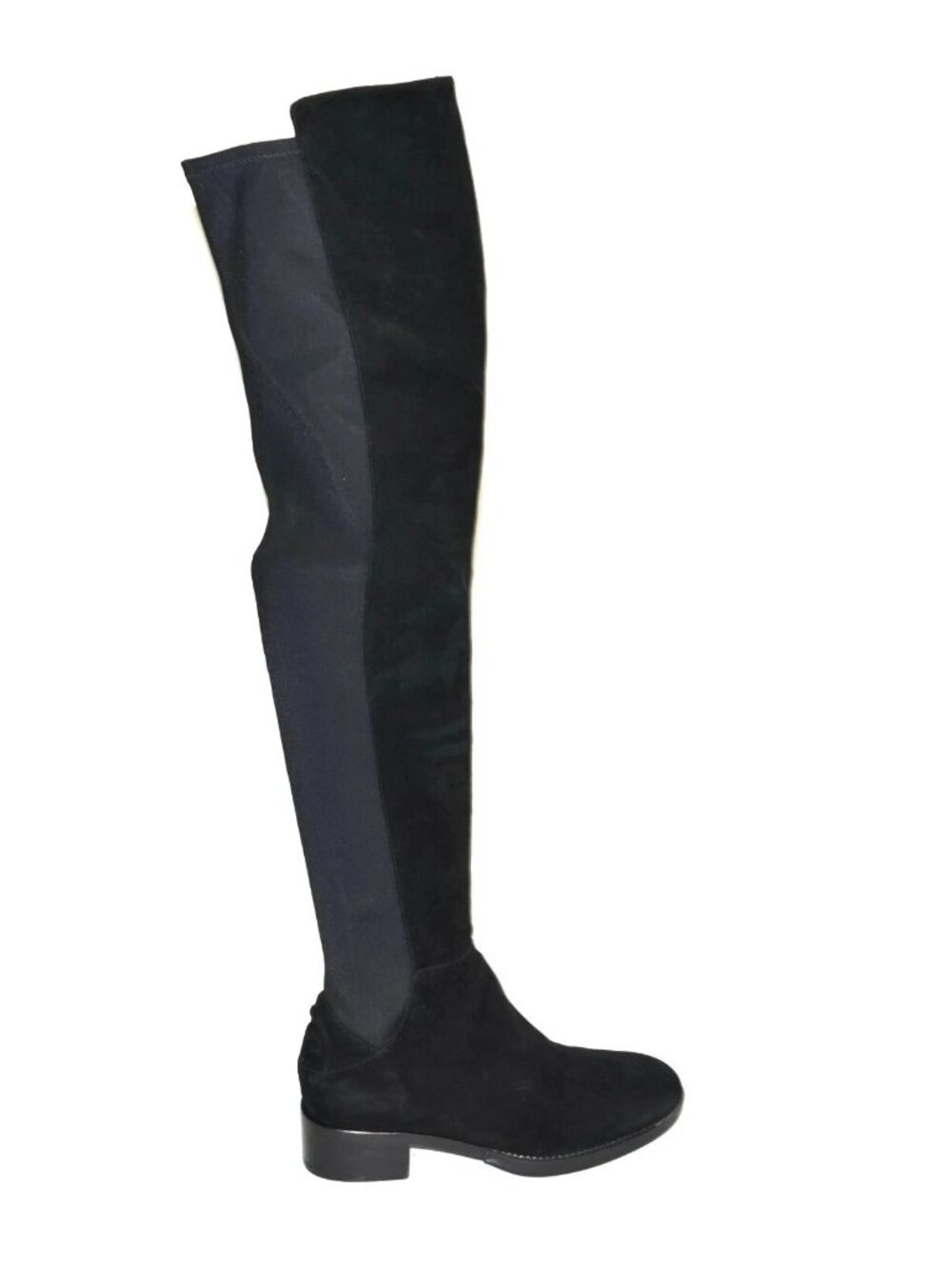 New Tory Burch 'Caitlin' Size 5 Over the Knee Boot Black Suede OTK DD21